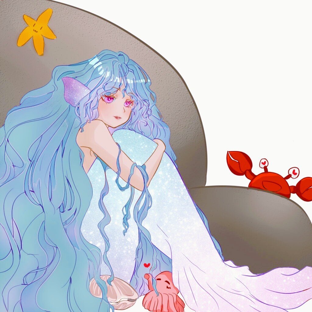 美人魚在七零艱難求生