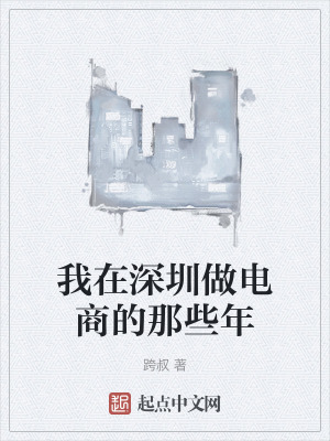 我在深圳做電商的那些年 我在深圳做電商的那些年